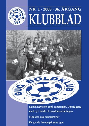 NR. 1 · 2008 · 36. ÅRGANG - Gug Boldklub