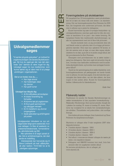 Nr. 227 . Marts 2008 - De Danske Skytteforeninger