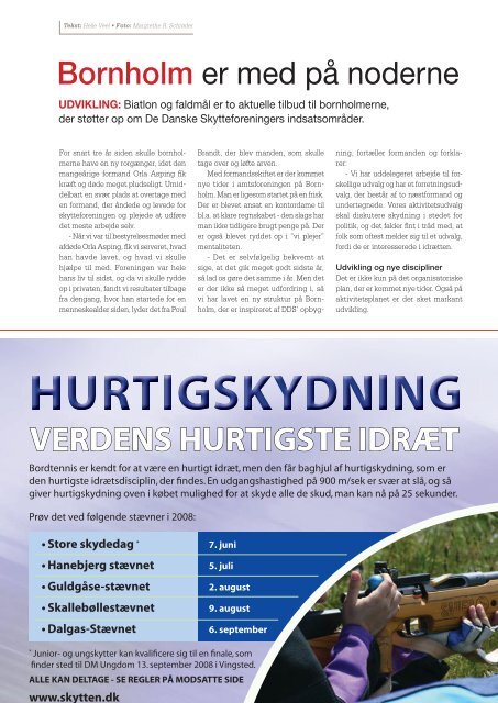 Nr. 227 . Marts 2008 - De Danske Skytteforeninger