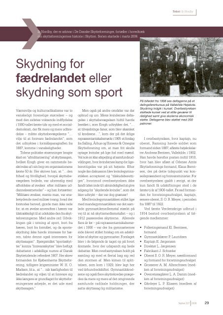 Nr. 227 . Marts 2008 - De Danske Skytteforeninger