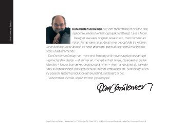 Se og download PDF - DanChristensenDesign