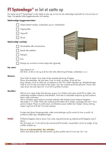 Klik for at hente montagevejledningen i printvenlig pdf-format - Stark