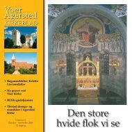 nr 6 for oktober - november 2006 - Voer og Agersted Sogne
