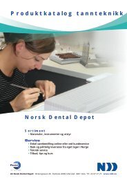 Produktkatalog tannteknikk