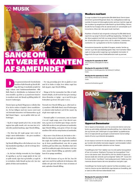 Læs hele avisen for Bornholms Kulturuge 2013