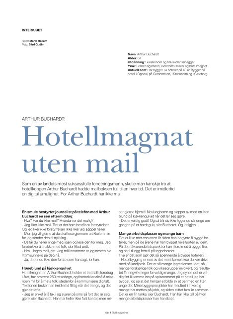 SMBmagasinet - SMB Tjenester