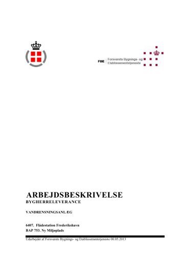 arbejdsbeskrivelse - Udbud.dk