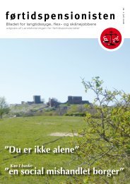 førtidspensionisten - Landsforeningen for Førtidspensionister