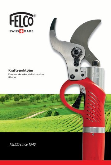 Brochure "Kraftværktøjer" - Felco