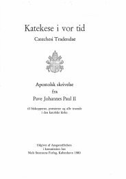 Katekese i vor tid [PDF] - Den Katolske Kirke