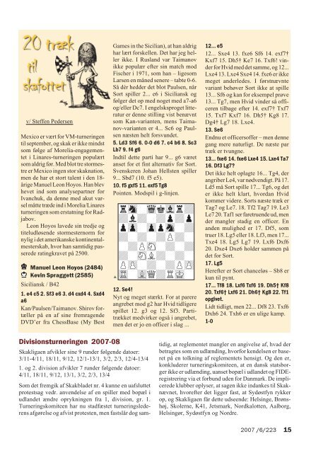 Chess City – Elista - Dansk Skak Union