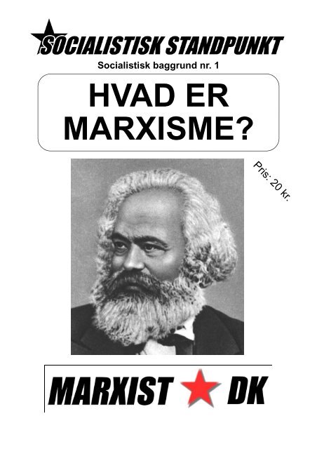 Hvad er marxisme - Socialistisk Standpunkt