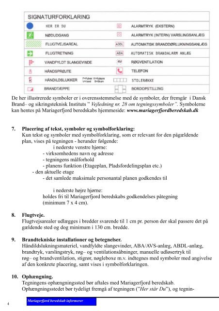 Bord– og stoleopstilling - Beredskab Hobro