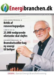 Energibranche.dk nr. 2/09 - Dansk Energi Brancheforening