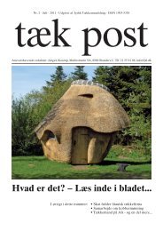 Hvad er det? – Læs inde i bladet... - Jydsk Tækkemandslaug . Stråtag