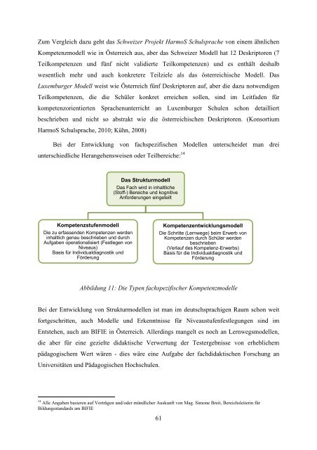 Masterarbeit Hörverstehen - Bifie