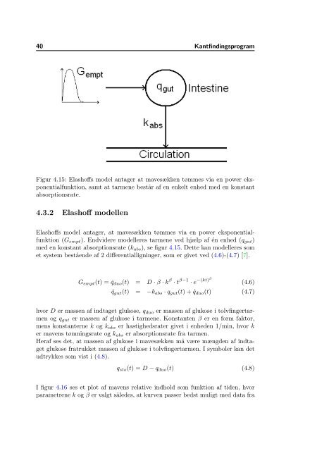 Matematisk Model for Mavesækkens Tømning - Danmarks Tekniske ...