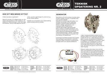 TEKNISK OPDATERING NR. 2 - Romnes AS