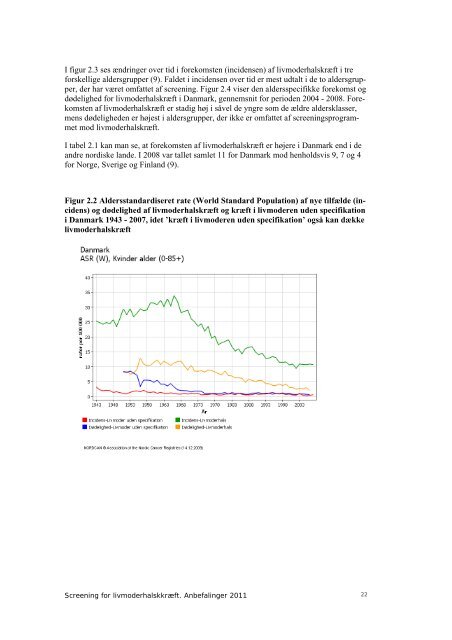 Sundhedsstyrelsens nye retningslinier - DSOG