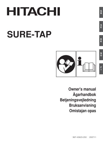 SURE-TAP - Hitachi Power Tools Finland Oy