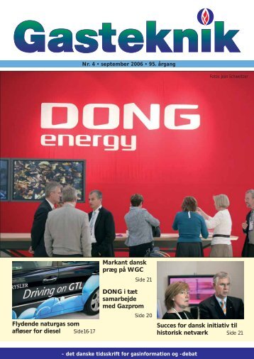 Gasteknik nr. 4, september 2006 [PDF] - Dansk Gas Forening