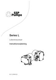 Series L - SSP Pumps