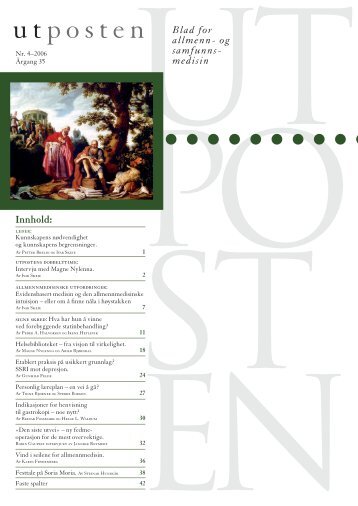 4. utgave av Utposten 2006 (PDF-format)