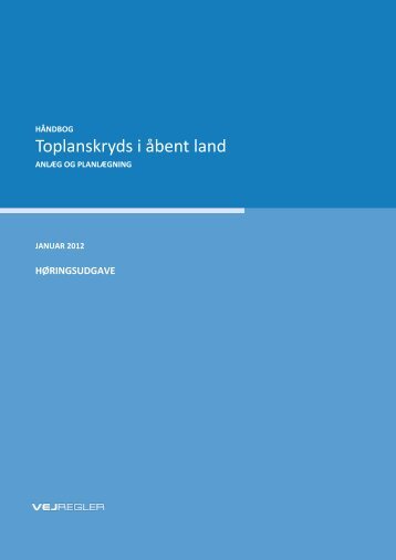 Toplanskryds i åbent land - Vejdirektoratet