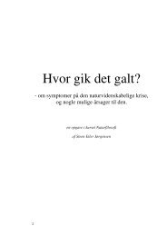 Hvor gik det galt? - Steen Eiler Jørgensen