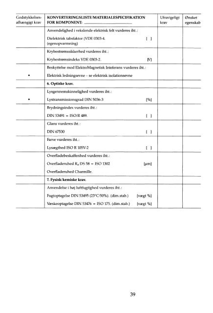 Materialevalg - plast - Materials.dk