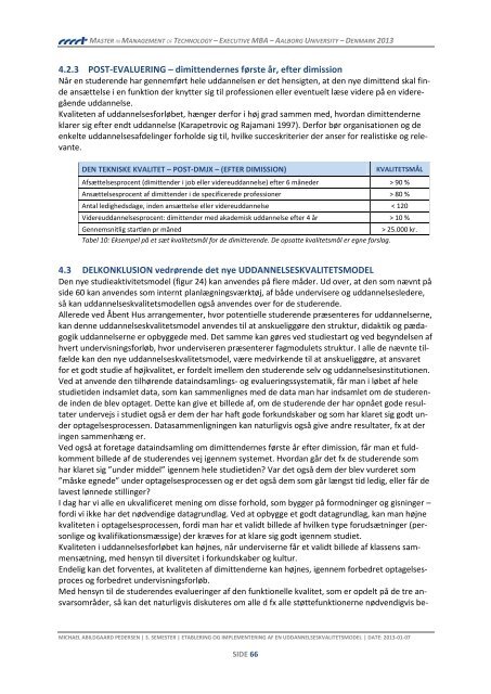 The Establishment and Implementation of an Educational Quality ...