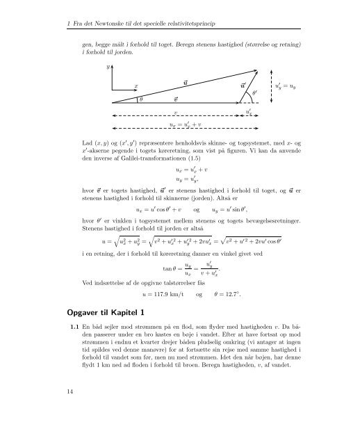 Introduktion til den specielle relativitetsteori - Niels Bohr Institutet