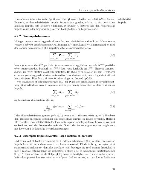 Introduktion til den specielle relativitetsteori - Niels Bohr Institutet