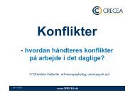 Konflikter - crecea