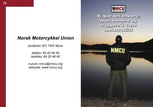 Full Kontroll - Norsk Motorcykkel Union