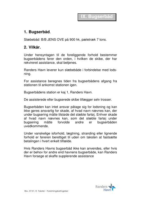 Forretningsbetingelser 2013.pdf - Randers Havn