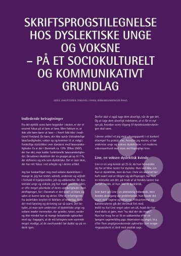 Download artiklen her - Viden om Læsning