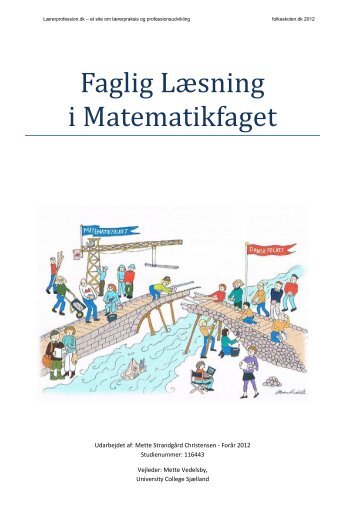 Læs: Faglig læsning i matematikfaget - Folkeskolen