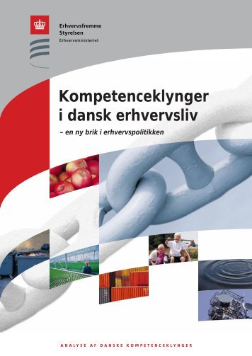 Kompetenceklynger i dansk erhvervsliv - Erhvervsstyrelsen