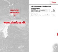 Danfoss A/S | VVS-guiden | Kapitel 8.00 - Danfoss Varme