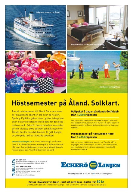 ...efter en lång skön sommar - Publikationer Provisa Sverige AB ...