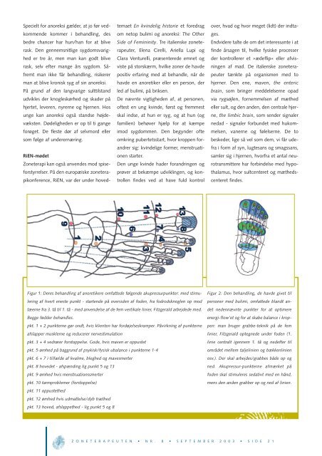 Zoneterapeuten september/2003 - FDZ Forenede Danske ...