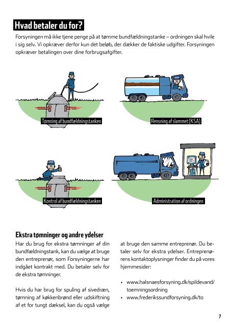 Tømning af bundfældningstanke - Halsnæs forsyning