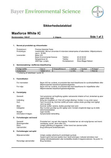 Maxforce White IC - mortalin