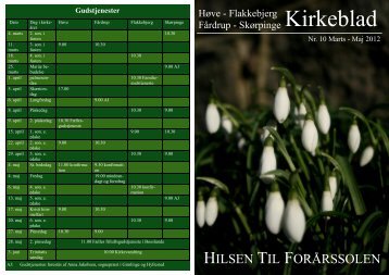 Marts-maj 2012 - Flakkebjerg Sogn - Fårdrup Sogne