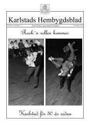 Nr 4 2006 - Karlstads Hembygdsförening