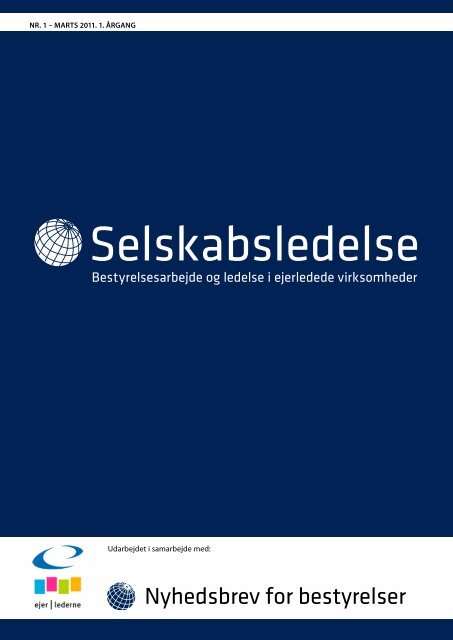 Selskabsledelse - Nyhedsbrev for Bestyrelser