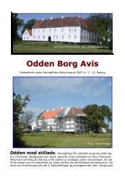 Odden Borg Avis - Foreningen af fæstebønder under Herregården ...