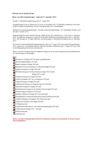 Referater fra de stående udvalg.pdf - Ishøj Kommune