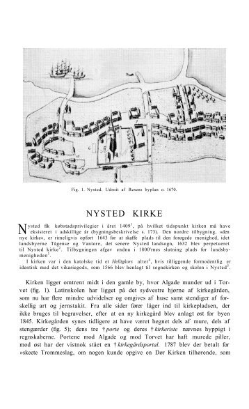NYSTED KIRKE - Nationalmuseet